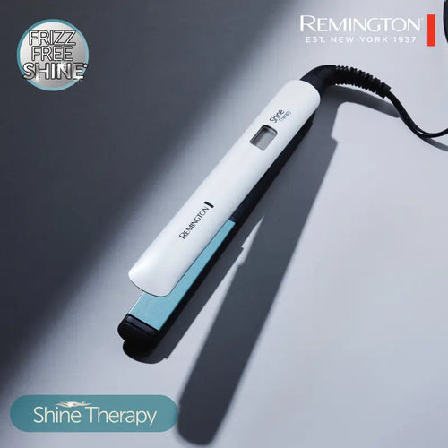 Shine Therapy Hair Straightener – Argan Oil Infused Ceramic Flat Iron with Adjustable Temperature Control