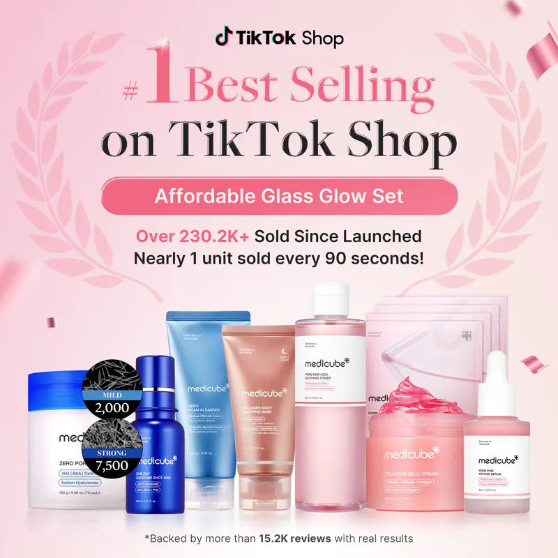 8-Piece Glass Glow Korean Skincare Set