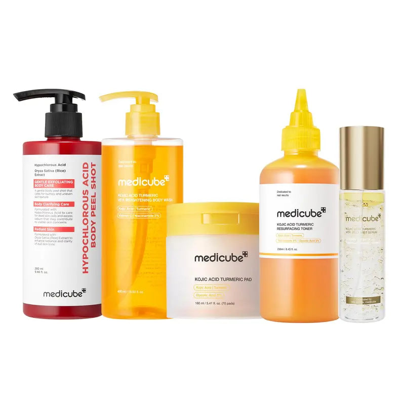 Korean Body Care Set for Smoother, Clearer-Looking Skin