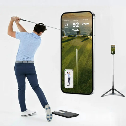 Portable Golf Simulator – No Ball Swing Trainer for Home Practice, Realistic Golf Training Anytime Anywhere