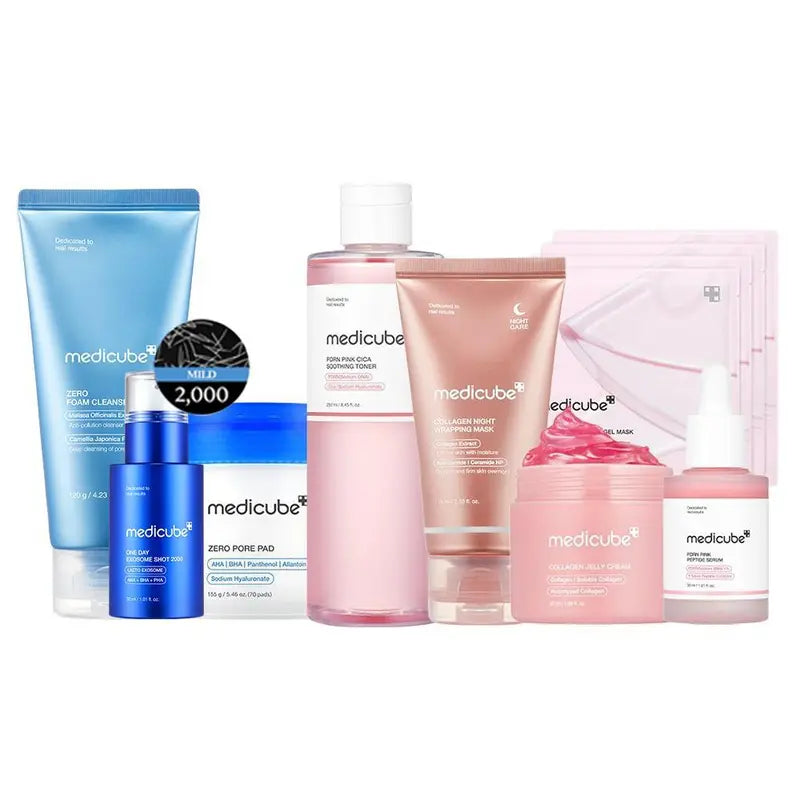 8-Piece Glass Glow Korean Skincare Set