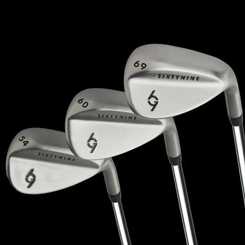 3-Piece Golf Wedge Set – 54°, 60° & 69° Short Game Wedges