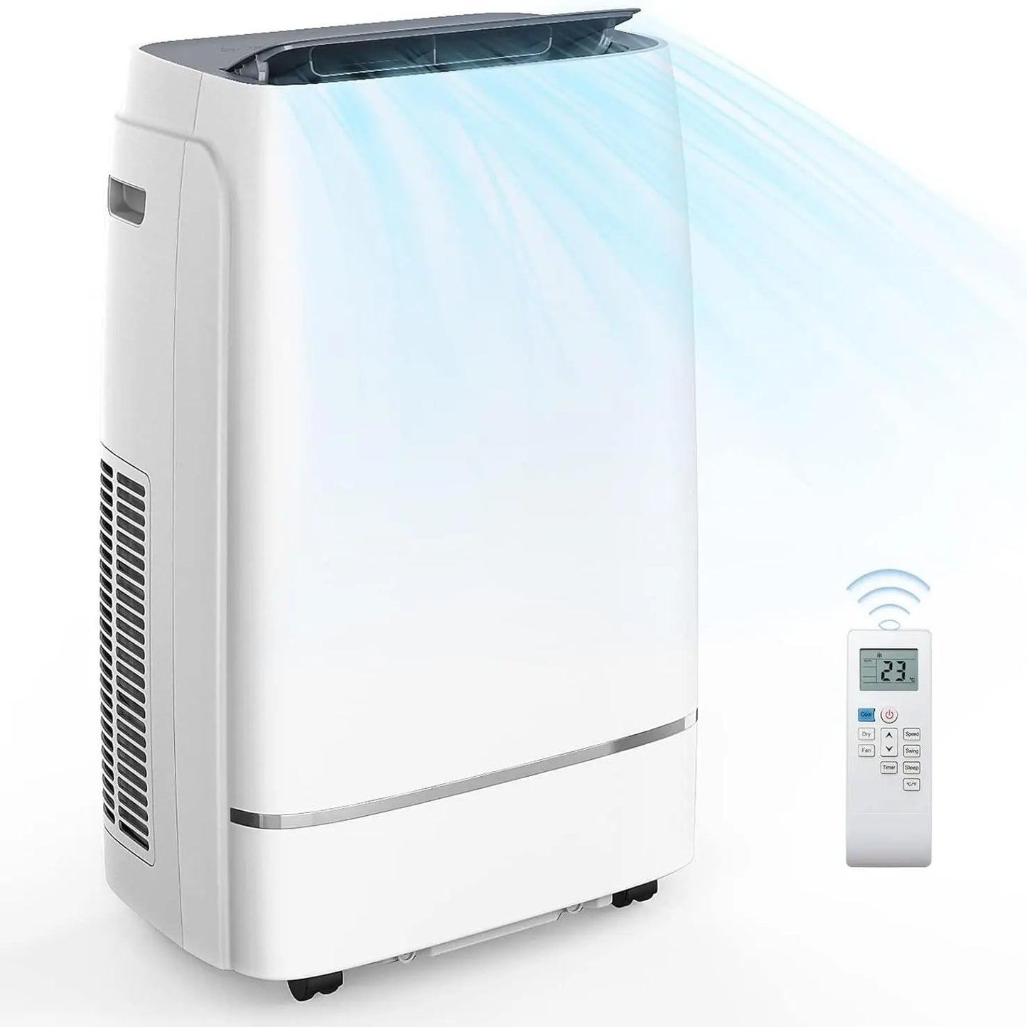 Portable Air Conditioner for Bedroom, Home & Office – 4 Modes with Remote Control