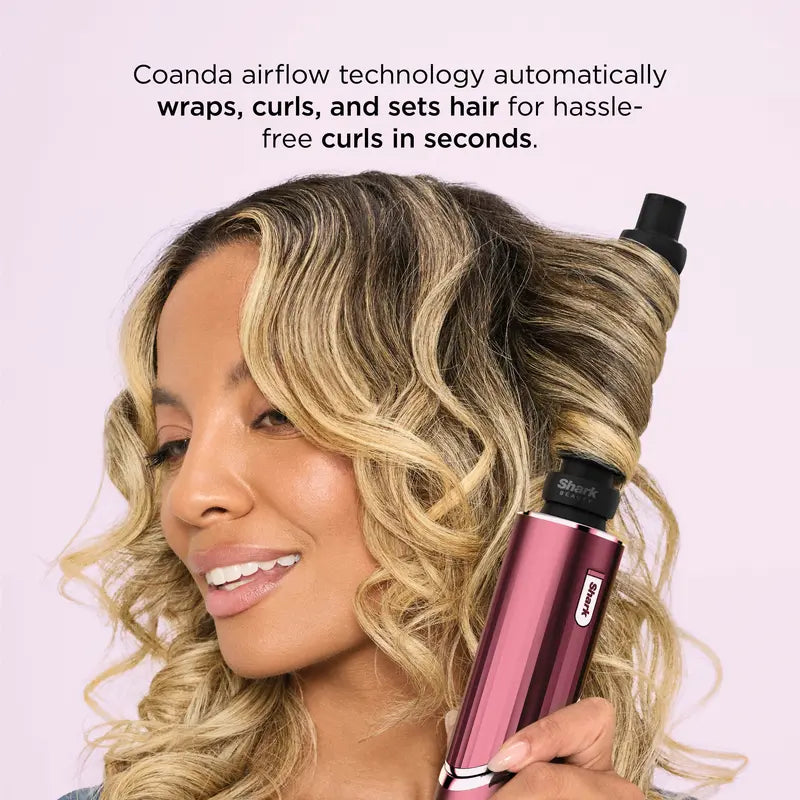 5-in-1 Air Styler & Hair Dryer with Curlers, Brush & Styling Tools