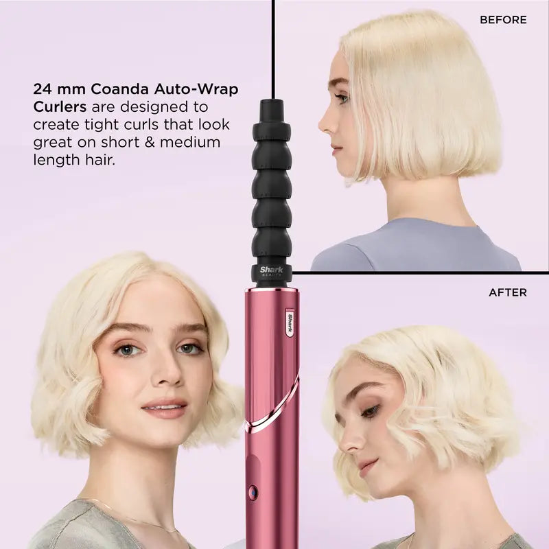 5-in-1 Air Styler & Hair Dryer with Curlers, Brush & Styling Tools