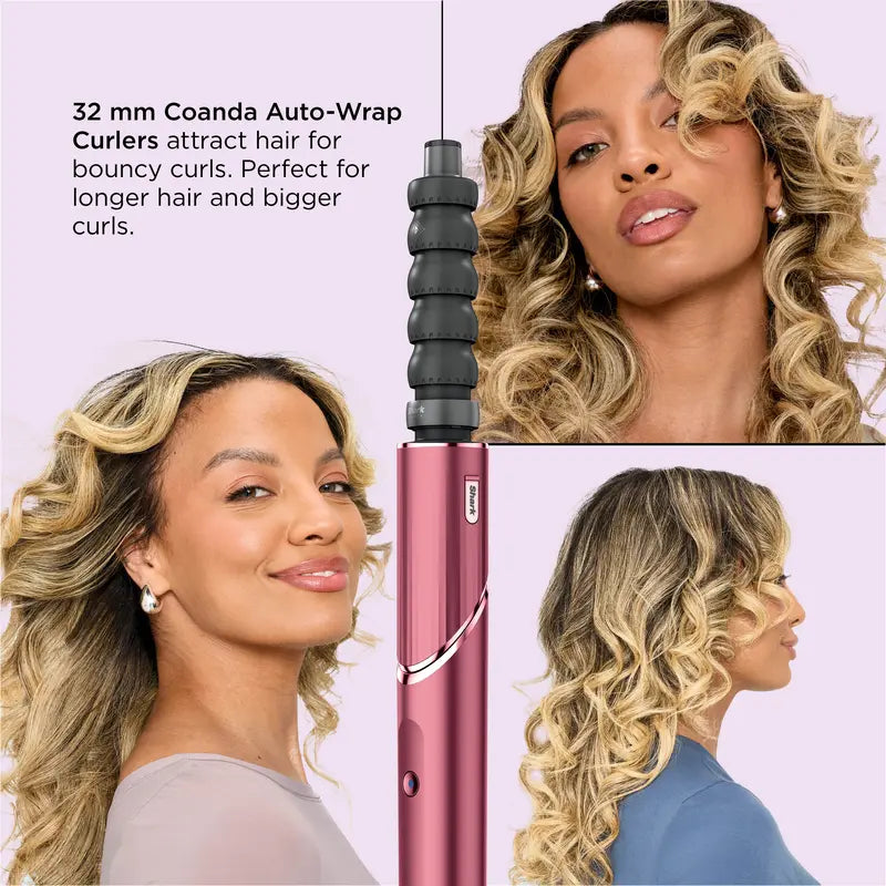 5-in-1 Air Styler & Hair Dryer with Curlers, Brush & Styling Tools