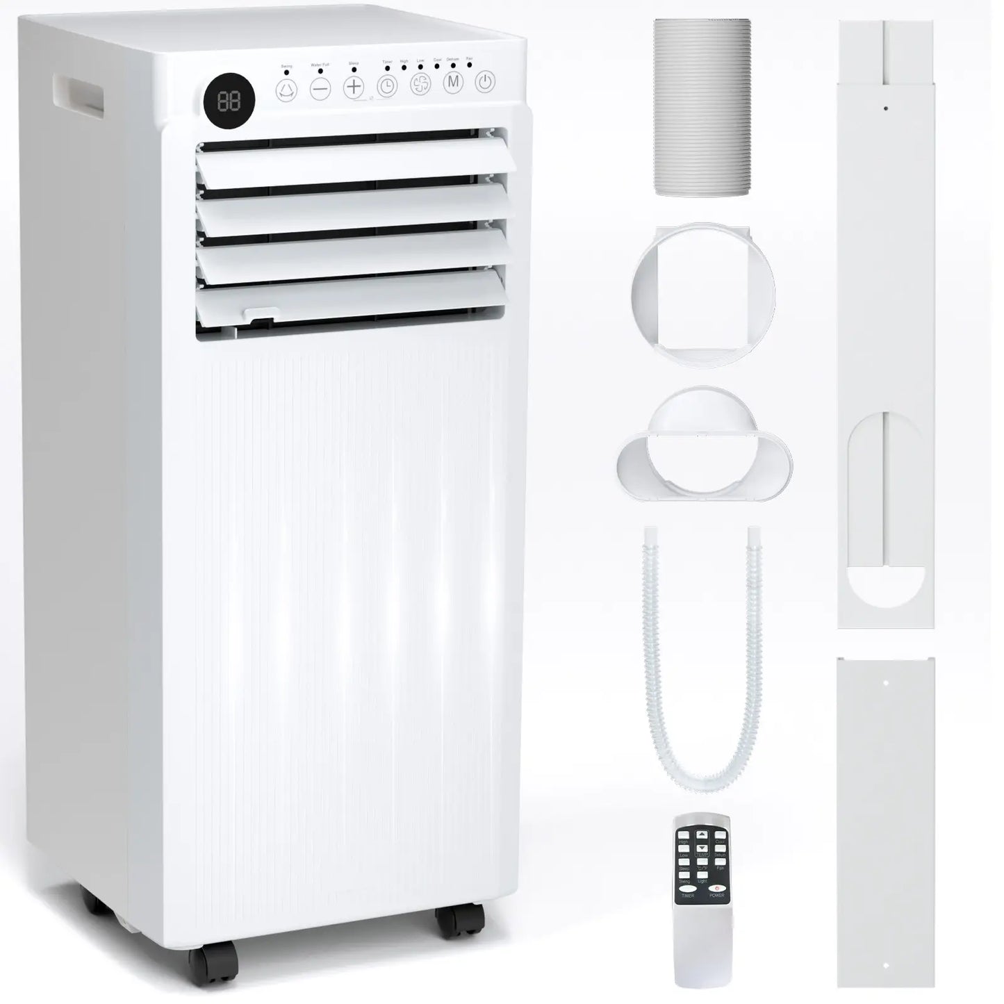 Portable Air Conditioner for Bedroom, Home & Office – 4 Modes with Remote Control