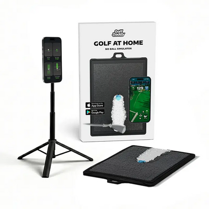 Portable Golf Simulator – No Ball Swing Trainer for Home Practice, Realistic Golf Training Anytime Anywhere